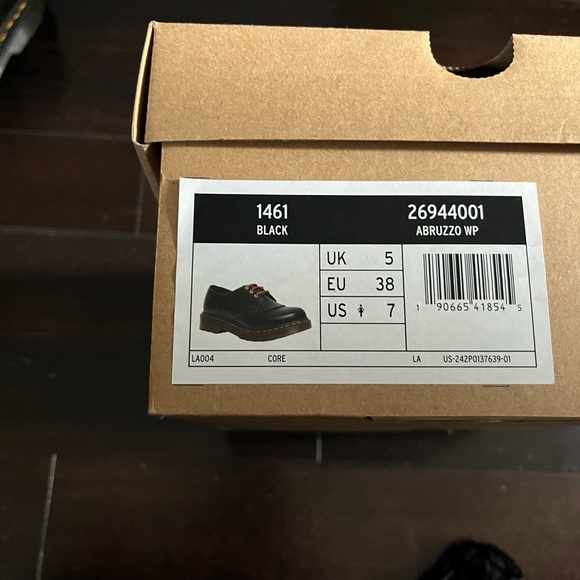 Brand neDr. Martens 1461 Women's Abruzzo Leather Oxford Shoes UK5 USW7 Fit 7.5-8 - Picture 6 of 6